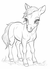 Little Pony Coloring Page