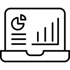 Fototapeta premium Analytics Icon