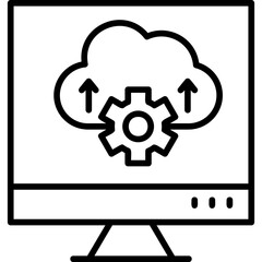 Cloud Computing Icon