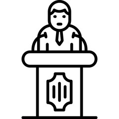 Politician Icon