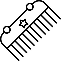 Hair Comb Icon
