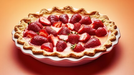 A Delectable Strawberry Pie, Perfect for Any Occasion