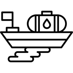 Water Pollution Icon