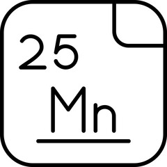 Manganese Icon