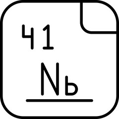 Niobium Icon