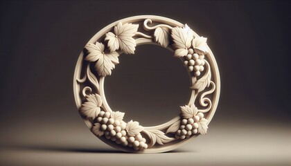 Fototapeta premium Luxury Gold Baroque Ornament Frame & Corner Design – Vintage Floral Filigree Border