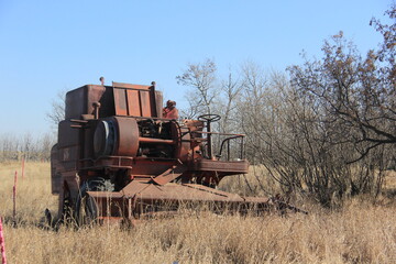 Fototapeta premium Saskatchewan Scenery Qu'Appelle Valley area
