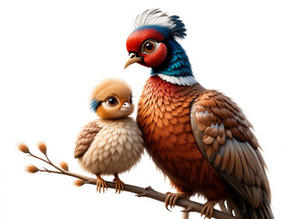 Obraz premium Regal Beauty: Pheasant