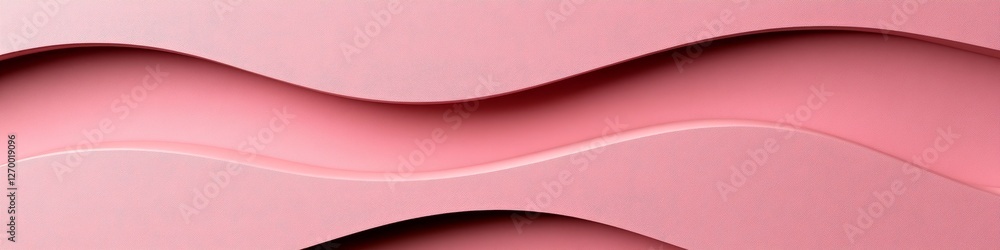 Poster abstract monochromatic pastel pink with wave texture pattern, minimal background for text placement.
