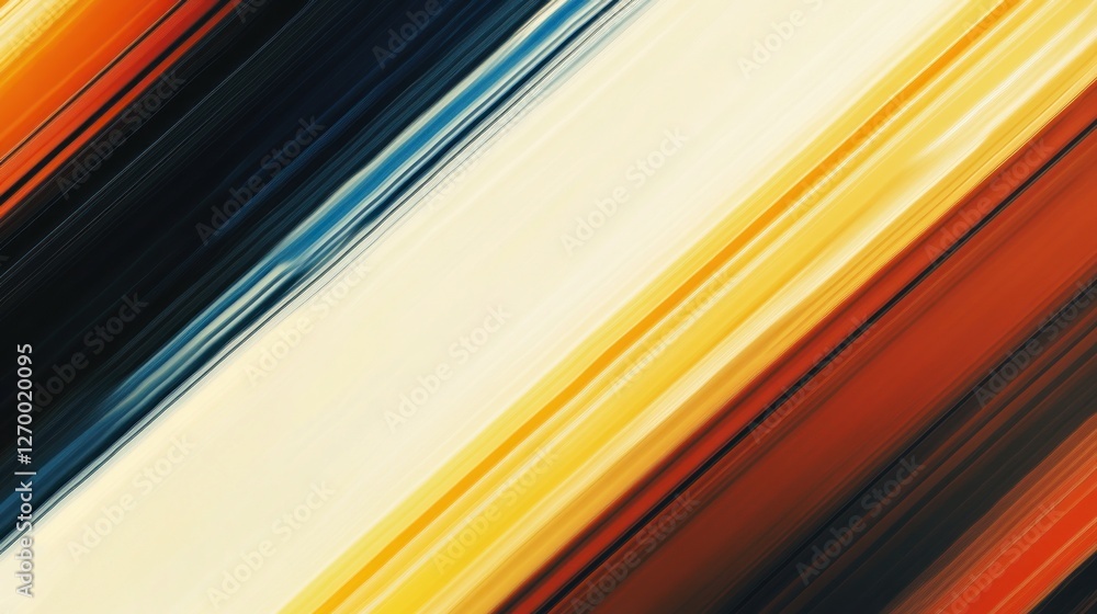 Poster dynamic diagonal stripes abstract background with motion blur effect