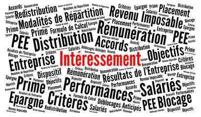 Prime intéressement nuage de mots	