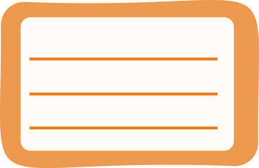 Obraz premium Adorable Label Illustrations Perfect for Adding a Touch of Cuteness