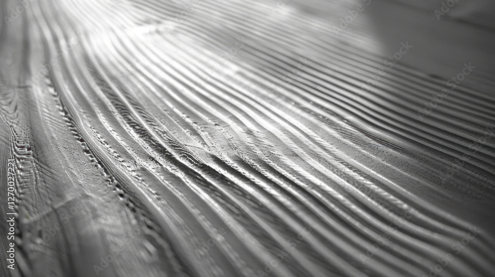 Poster textured surface with wavy patterns in monochrome tones, showcasing depth and detail. smooth lines c