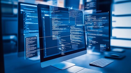 Harnessing the Power of Technology with Modern Computer Workstations and Dynamic Code Display : Generative AI