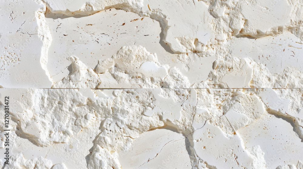 Poster textured white wall surface with uneven patterns and cracks, creating modern and artistic look. idea