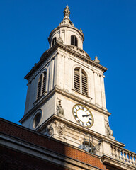 St. Botolph Without Bishopsgate in London, UK