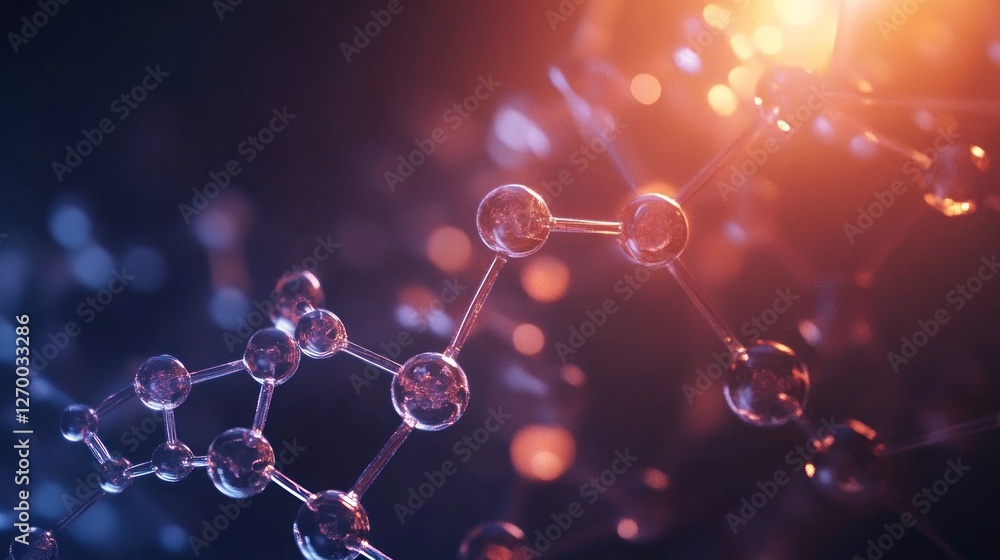 Poster molecular structure visualization: scientific and technological advancements