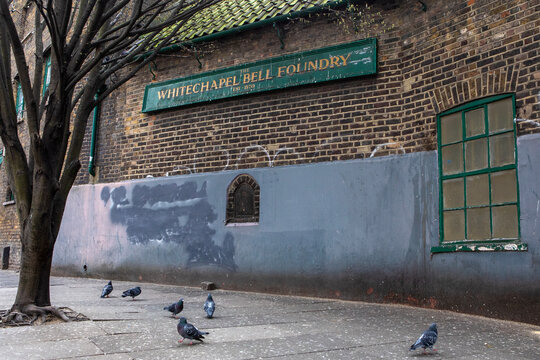 The Whitechapel Bell Foundry in London, UK