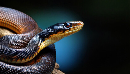 Fototapeta premium Close-Up of a Snake