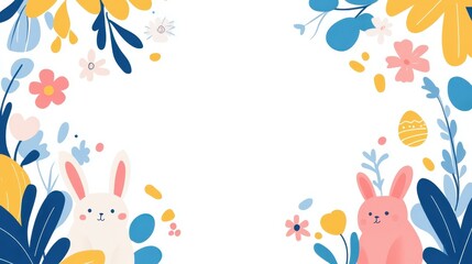 Bright and fun abstract Easter templates perfect for cards, posters, invites, and more Capture the holiday spirit creatively.