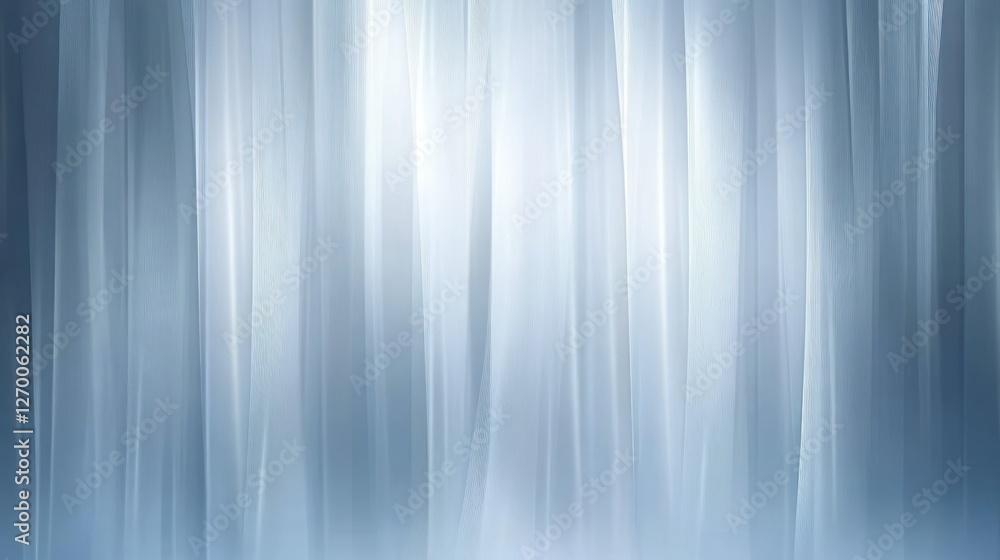 Poster elegant light blue abstract background with smooth vertical lines pattern