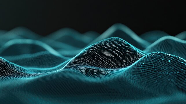 Smart data analysis background with glowing futuristic AI-driven cloud insights.