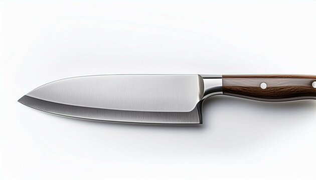 knife on white background