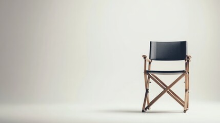 Studio Chair Empty Background