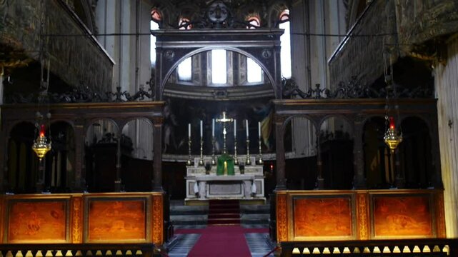 Cappella Colleoni in Bergamo, northern Italy