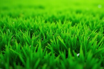 Fototapeta premium High-angle view artificial grass, showing even texture, eco, image