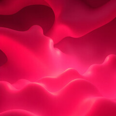 wallpaper, wavy pink and orange cream texture