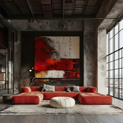 The Power of Contrast in interor Design urbn loft stalil