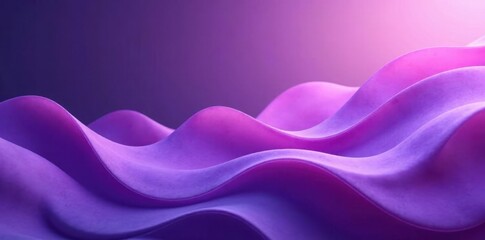 Fluid purple gradation, ethereal and calming tones , minimalist, ombre