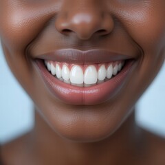 Woman with a healthy, bright smile.
Generative AI