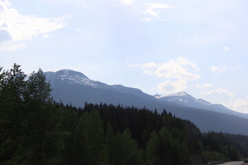 Jasper Alberta Mountains and Scenery