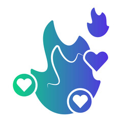 trending Gradient icon