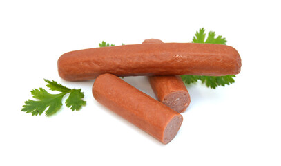 Stack Sausage, breakfast on white