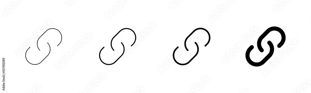 Poster external link symbol icon vector. link icon isolated on white background. link vector icon. hyperlin