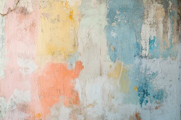 colorful painted wall