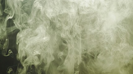 Fototapeta premium Abstract smoky shapes on dark background