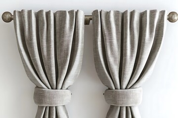 Elegant Grey Linen Curtains for a Modern Home