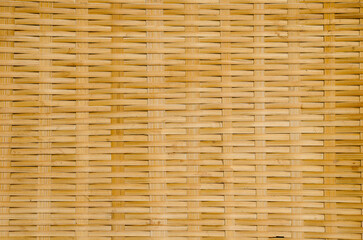 Woven bamboo texture background