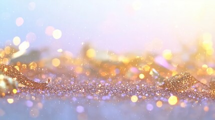 Sparkling Glitter Background  Festive  Shimmering  Abstract Texture