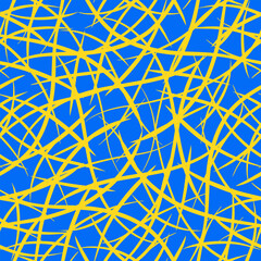 Irregular lines pattern that can be used as wallpaper, background, textile. Seamless curved lines texture. Abstract vector illustration