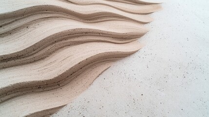 Abstract Concrete Texture  Wavy Sand Design  Architectural Background
