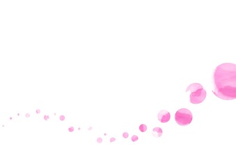 ビジネス背景　水彩　赤ドット２