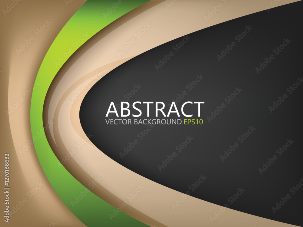 Poster Vector background with spaces for text design