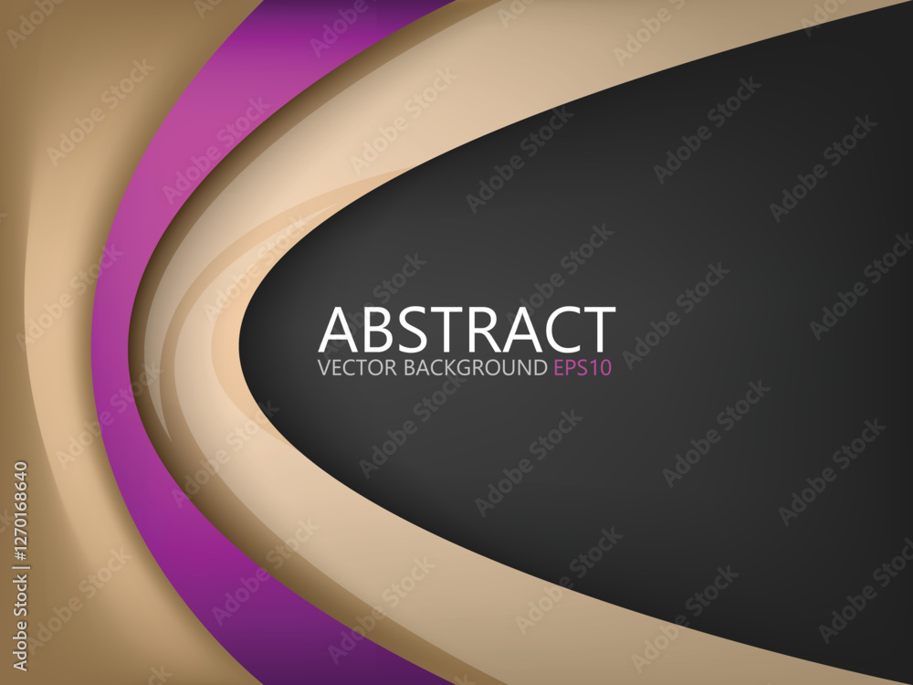 Poster Vector background with spaces for text design