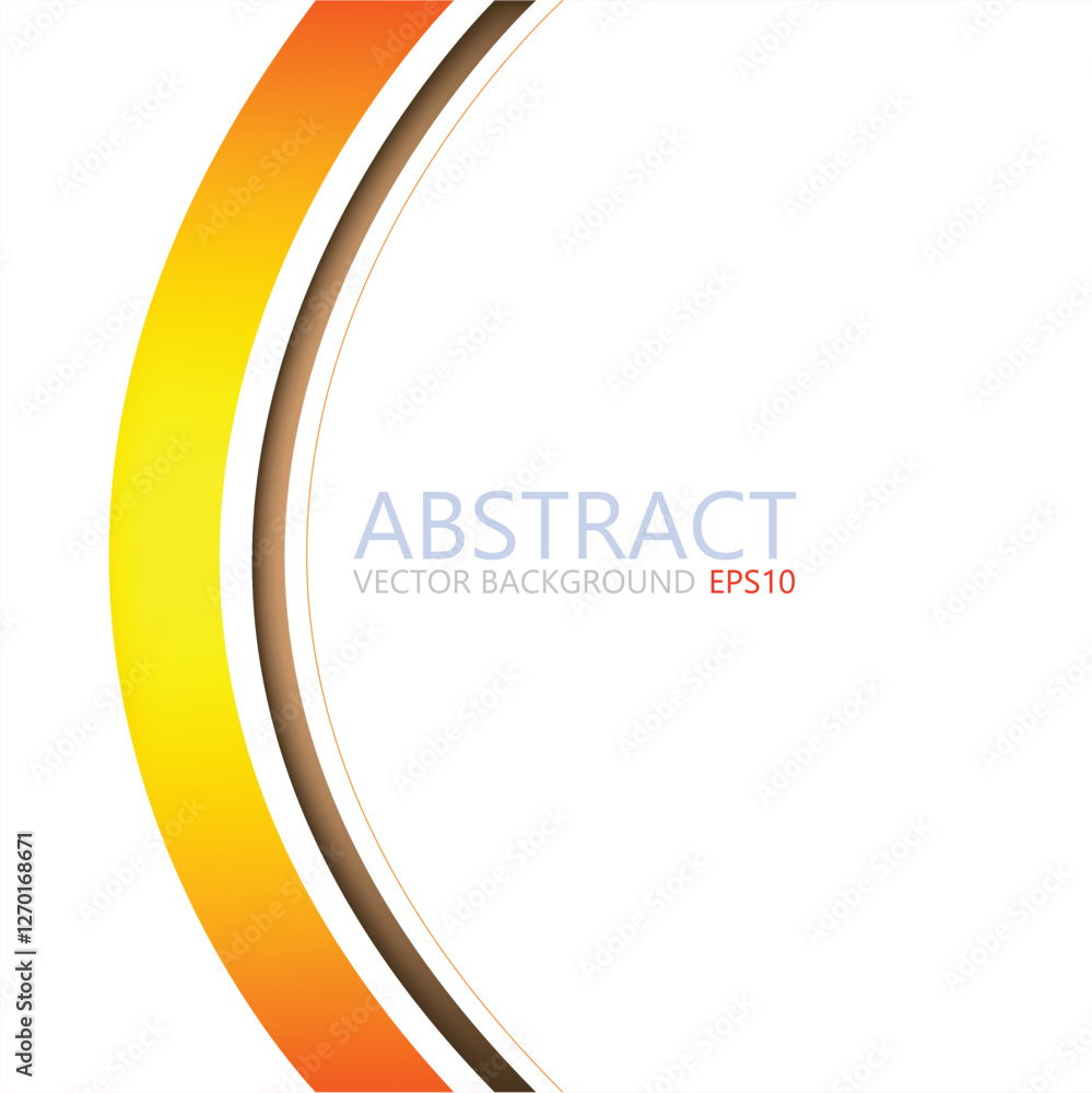 Poster vector background with spaces for text design