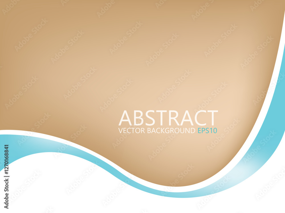 Poster vector background with spaces for text design